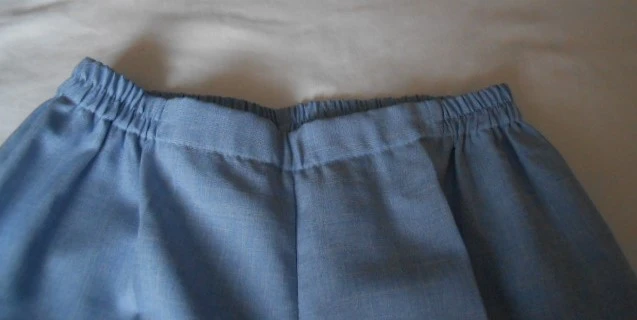 Broek - korte broek – Lichtblauw - Maat 4 – photo 2